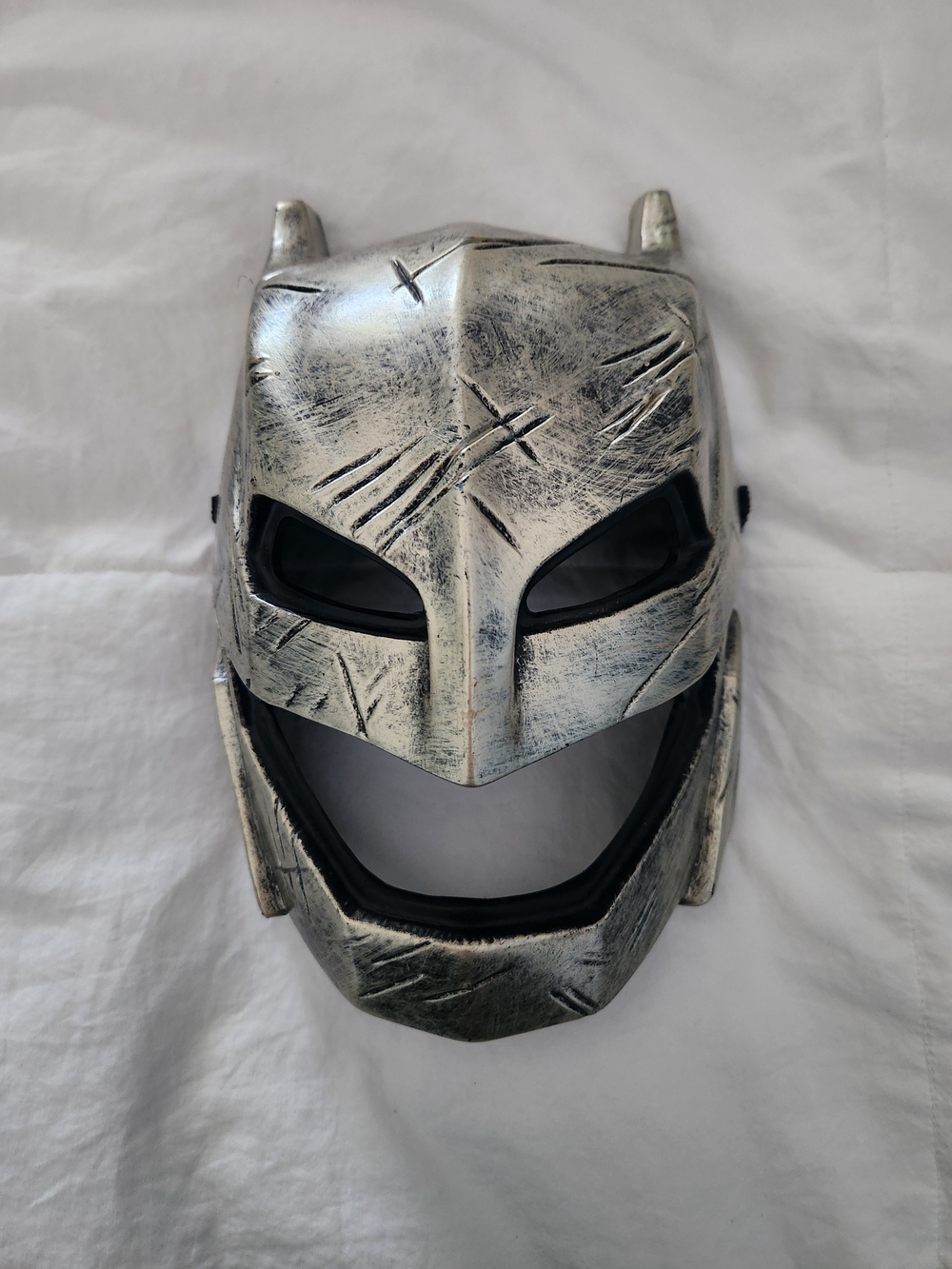 DC Comics Silver Batman Armored Mask